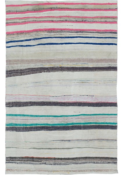 Selanik Bej Eskitme Yün Modern Desenli Yün Hav Toz Vermez Leke Tutmayan Salon Yolluk Mutfak El Dokuma Halı