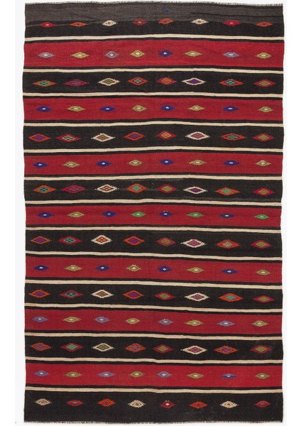 Atina Mor Eskitme Yün Modern Desenli Yün Hav Toz Vermez Leke Tutmayan Salon Yolluk Mutfak El Dokuma Halı