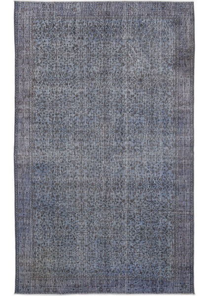 Atina Gri Eskitme Yün Modern Desenli Yün Hav Toz Vermez Leke Tutmayan Salon Yolluk Mutfak El Dokuma Halı