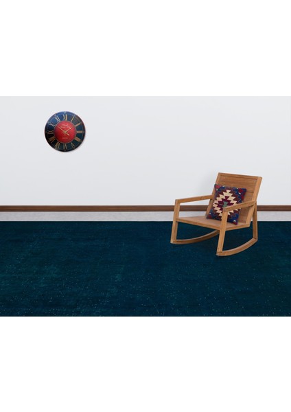 Vintage Bej Göbekli Yün Modern Desenli Yün Hav Toz Vermez Leke Tutmayan Salon Yolluk Mutfak El Dokuma Halı fırsatları