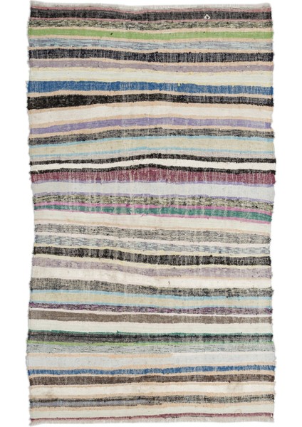 Girit Kahverengi Geometrik Yün Modern Desenli Yün Hav Toz Vermez Leke Tutmayan Salon Yolluk Mutfak El Dokuma Halı