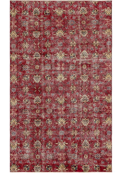 Atina Kahverengi Eskitme Yün Modern Desenli Yün Hav Toz Vermez Leke Tutmayan Salon Yolluk Mutfak El Dokuma Halı