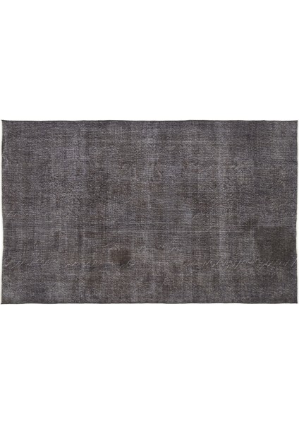 Kahverengi Eskitme Yün Modern Desenli Yün Hav Toz Vermez Leke Tutmayan Salon Yolluk Mutfak El Dokuma Halı