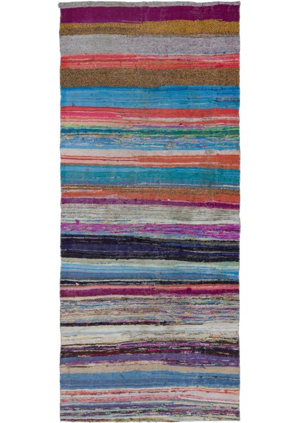 Atina Turkuaz Eskitme Yün Modern Desenli Yün Hav Toz Vermez Leke Tutmayan Salon Yolluk Mutfak El Dokuma Halı