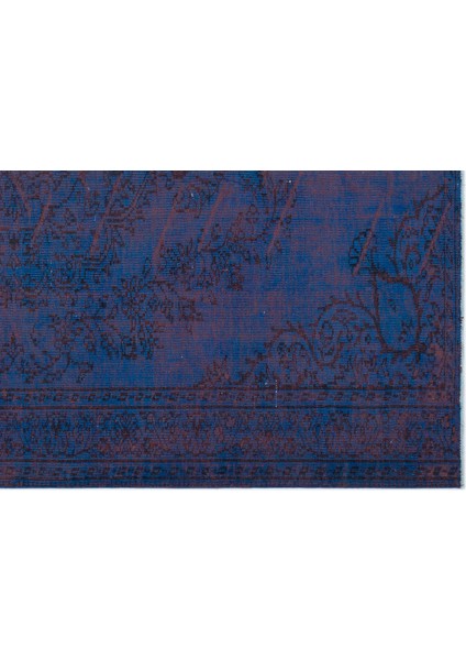 Mavi Göbekli Yün Modern Desenli Yün Hav Toz Vermez Leke Tutmayan Salon Yolluk Mutfak El Dokuma Halı fırsatları