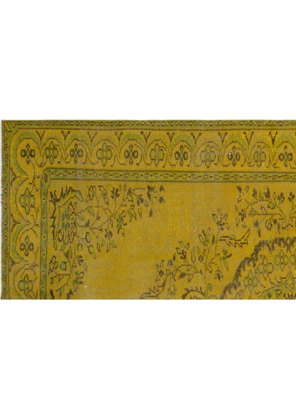 Sarı Göbekli Yün Modern Desenli Yün Hav Toz Vermez Leke Tutmayan Salon Yolluk Mutfak El Dokuma Halı indirimleri