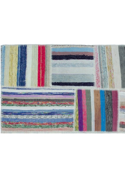 Iskece Mavi Eskitme Yün Modern Desenli Yün Hav Toz Vermez Leke Tutmayan Salon Yolluk Mutfak El Dokuma Halı fırsatları