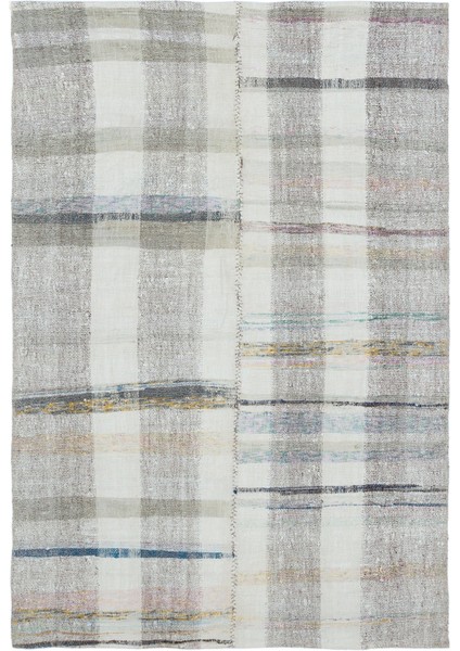 Atina Kahverengi Eskitme Yün Modern Desenli Yün Hav Toz Vermez Leke Tutmayan Salon Yolluk Mutfak El Dokuma Halı