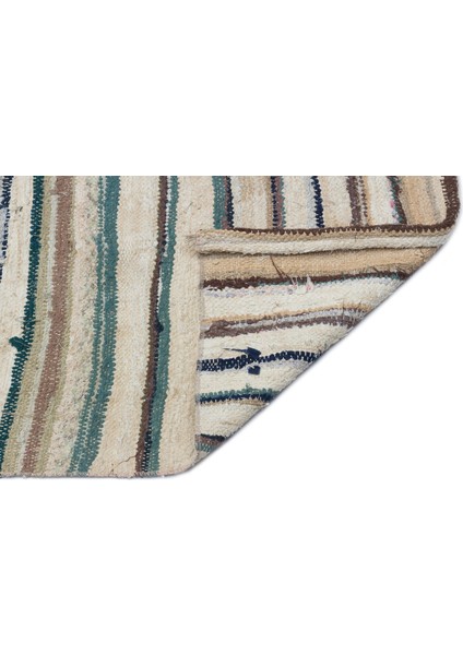 Teselya Kahverengi Çizgili Yün Modern Desenli Yün Hav Toz Vermez Leke Tutmayan Salon Yolluk Mutfak El Dokuma Halı fiyatları