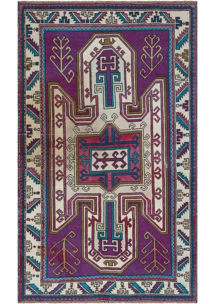 Teselya Gri Çizgili Yün Modern Desenli Yün Hav Toz Vermez Leke Tutmayan Salon Yolluk Mutfak El Dokuma Halı