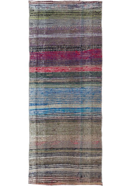 Atina Mavi Eskitme Yün Modern Desenli Yün Hav Toz Vermez Leke Tutmayan Salon Yolluk Mutfak El Dokuma Halı