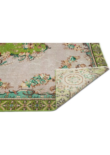 Yeşil Göbekli Yün Modern Desenli Yün Hav Toz Vermez Leke Tutmayan Salon Yolluk Mutfak El Dokuma Halı fiyatları