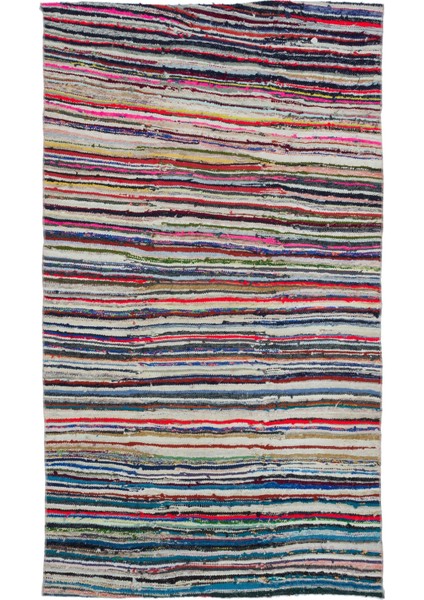 Iskece Turuncu Eskitme Yün Modern Desenli Yün Hav Toz Vermez Leke Tutmayan Salon Yolluk Mutfak El Dokuma Halı