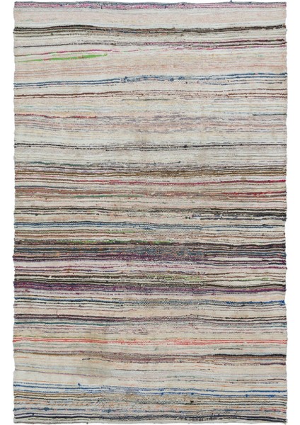 Atina Bej Eskitme Yün Modern Desenli Yün Hav Toz Vermez Leke Tutmayan Salon Yolluk Mutfak El Dokuma Halı