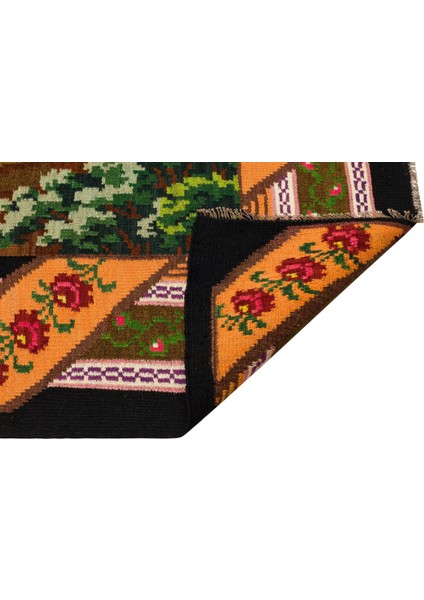 Atina Turkuaz Eskitme Yün Modern Desenli Yün Hav Toz Vermez Leke Tutmayan Salon Yolluk Mutfak El Dokuma Halı fiyatları