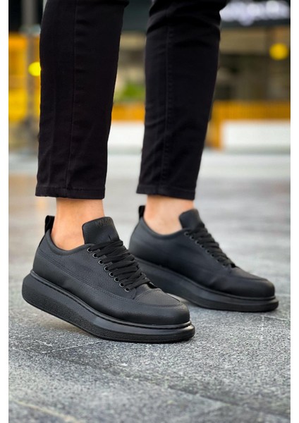 Günlük Ayakkabı 814 Siyah (Siyah Taban)