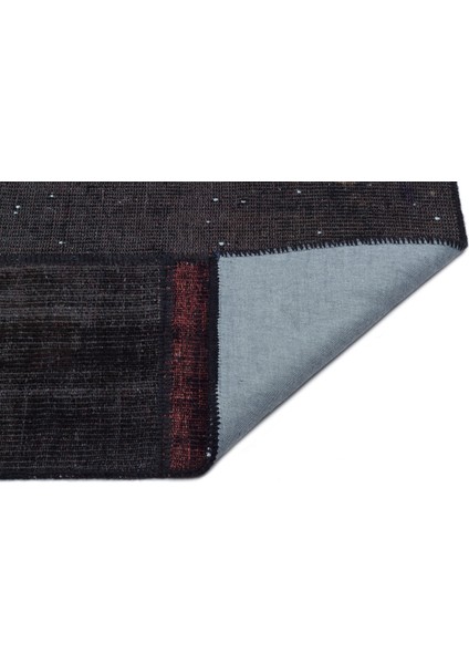 Iskece Siyah Eskitme Etnik Modern Desenli Yün Hav Toz Vermez Leke Tutmayan Salon Yolluk Mutfak El Dokuma Halı fiyatları