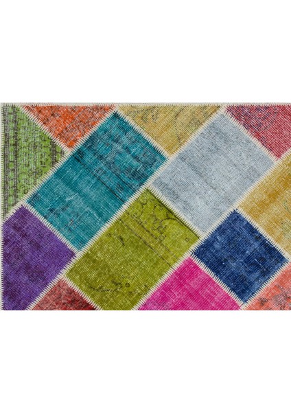 Iskece Bej Patchwork Etnik Modern Desenli Yün Hav Toz Vermez Leke Tutmayan Salon Yolluk Mutfak El Dokuma Halı indirimleri
