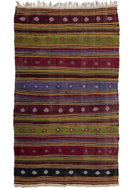 Atina Mor Eskitme Yün Modern Desenli Yün Hav Toz Vermez Leke Tutmayan Salon Yolluk Mutfak El Dokuma Halı