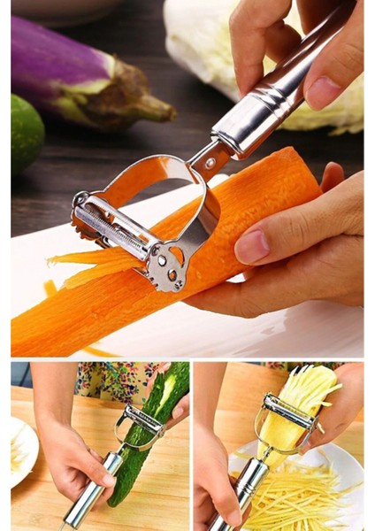 Paslanmaz Çelik Jülyen Soyacak Patates Sebze Soyacağı