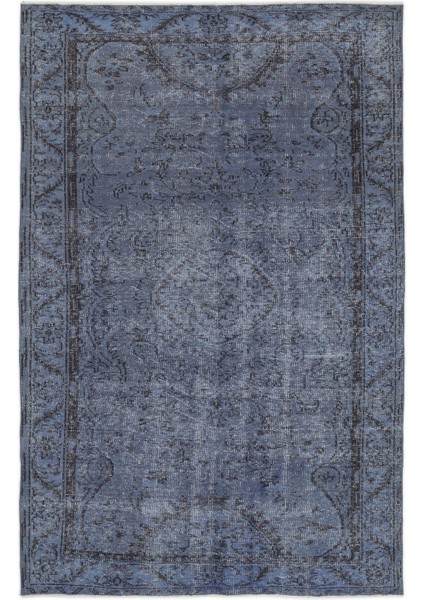 Atina Kırmızı Eskitme Yün Modern Desenli Yün Hav Toz Vermez Leke Tutmayan Salon Yolluk Mutfak El Dokuma Halı