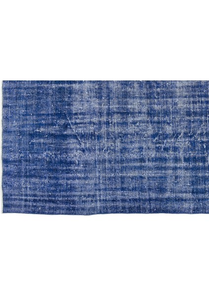 Mavi Eskitme Yün Modern Desenli Yün Hav Toz Vermez Leke Tutmayan Salon Yolluk Mutfak El Dokuma Halı fırsatları