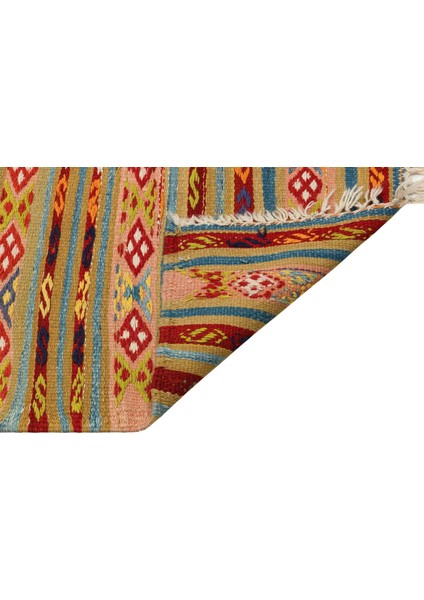 Turuncu Geometrik Yün Modern Desenli Yün Hav Toz Vermez Leke Tutmayan Salon Yolluk Mutfak El Dokuma Halı fiyatları