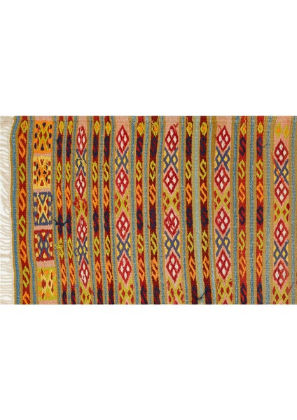 Turuncu Geometrik Yün Modern Desenli Yün Hav Toz Vermez Leke Tutmayan Salon Yolluk Mutfak El Dokuma Halı fırsatları