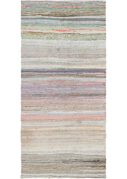 Kavala Kırmızı Göbekli Yün Modern Desenli Yün Hav Toz Vermez Leke Tutmayan Salon Yolluk Mutfak El Dokuma Halı