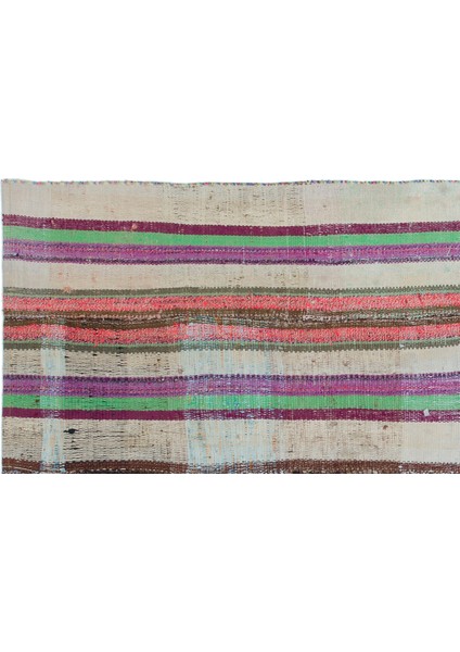 Teselya Bej Çizgili Yün Modern Desenli Yün Hav Toz Vermez Leke Tutmayan Salon Yolluk Mutfak El Dokuma Halı indirimleri