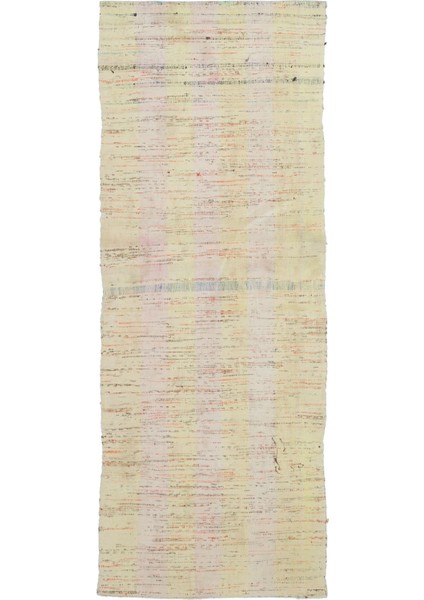 Girit Bej Çiçekli Yün Modern Desenli Yün Hav Toz Vermez Leke Tutmayan Salon Yolluk Mutfak El Dokuma Halı