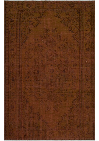 Atina Sarı Eskitme Yün Modern Desenli Yün Hav Toz Vermez Leke Tutmayan Salon Yolluk Mutfak El Dokuma Halı