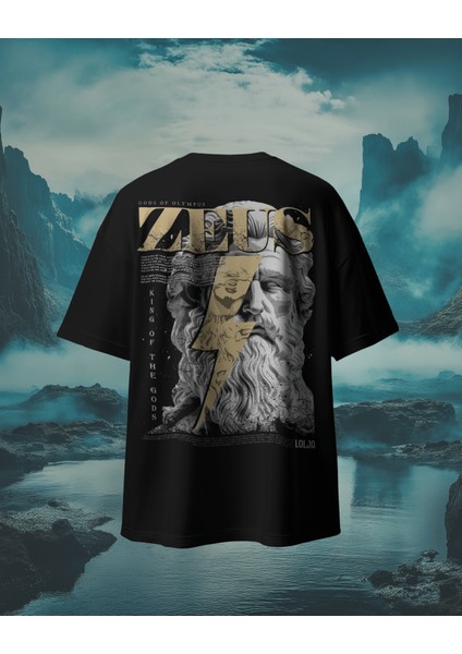Eternal Wıll "zeus" Oversize T-Shirt