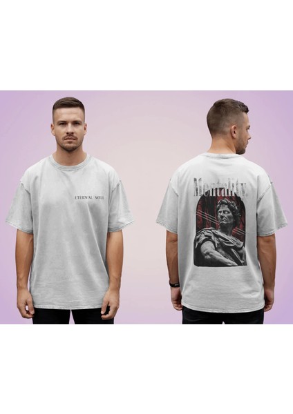 Eternal Wıll "mentalıty" Oversize T-Shirt modelleri