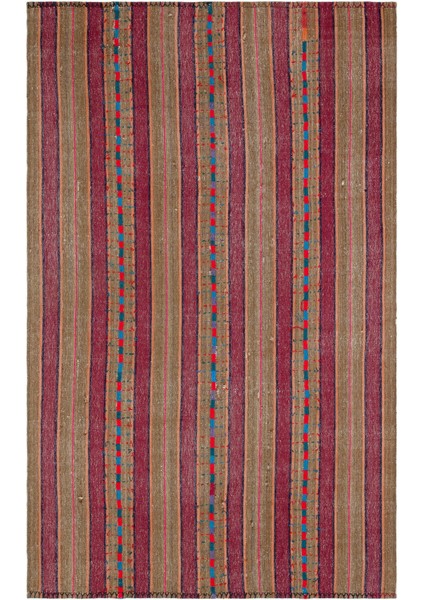 Atina Bej Eskitme Yün Modern Desenli Yün Hav Toz Vermez Leke Tutmayan Salon Yolluk Mutfak El Dokuma Halı