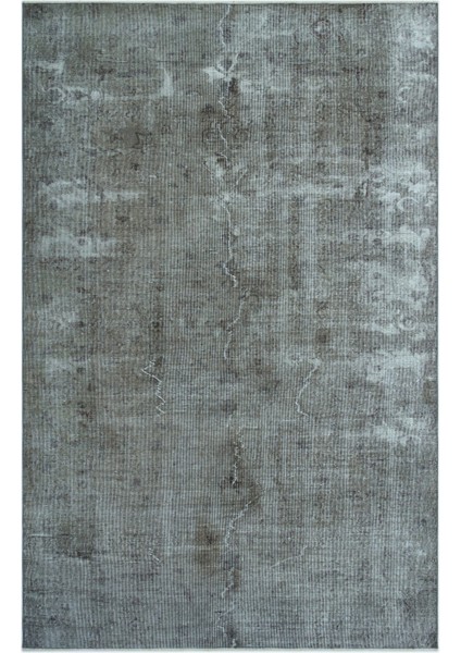 Atina Turkuaz Eskitme Yün Modern Desenli Yün Hav Toz Vermez Leke Tutmayan Salon Yolluk Mutfak El Dokuma Halı