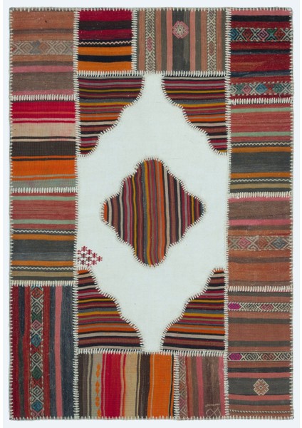 Teselya Bej Eskitme Yün Modern Desenli Yün Hav Toz Vermez Leke Tutmayan Salon Yolluk Mutfak El Dokuma Halı