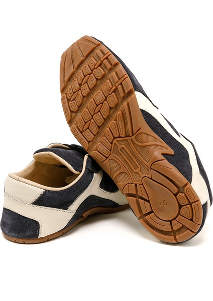 Kadın Sneaker ( Günlük) RC-25Y-187-MIU1005 John May Laci Süet - Bej Cilt