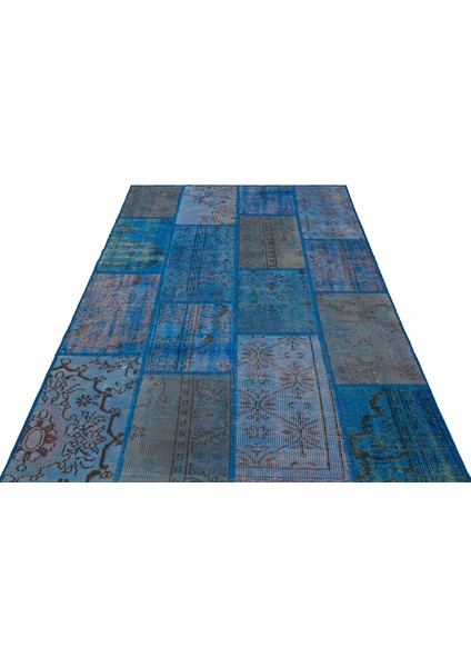 Selanik Yeşil Eskitme Yün Modern Desenli Yün Hav Toz Vermez Leke Tutmayan Salon Yolluk Mutfak El Dokuma Halı modelleri