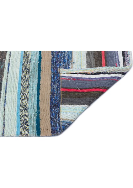 Teselya Kahverengi Çizgili Yün Modern Desenli Yün Hav Toz Vermez Leke Tutmayan Salon Yolluk Mutfak El Dokuma Halı fiyatları