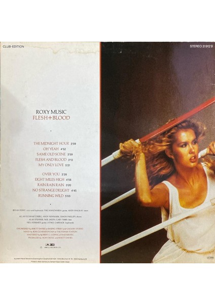 Roxy Music – Flesh + Blood fiyatları