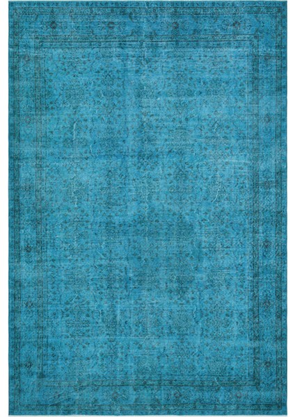 Vintage Gri Göbekli Yün Modern Desenli Yün Hav Toz Vermez Leke Tutmayan Salon Yolluk Mutfak El Dokuma Halı