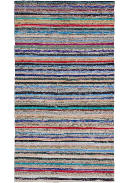 Atina Bej Eskitme Yün Modern Desenli Yün Hav Toz Vermez Leke Tutmayan Salon Yolluk Mutfak El Dokuma Halı