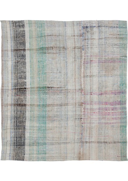 Teselya Mor Patchwork Yün Modern Desenli Yün Hav Toz Vermez Leke Tutmayan Salon Yolluk Mutfak El Dokuma Halı