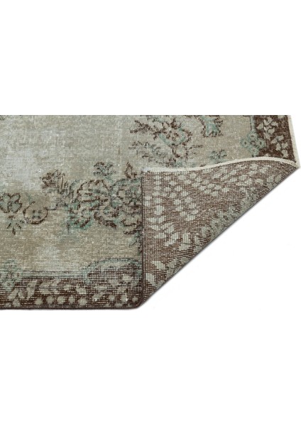 Iskece Yeşil Eskitme Yün Modern Desenli Yün Hav Toz Vermez Leke Tutmayan Salon Yolluk Mutfak El Dokuma Halı fiyatları