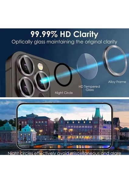 Apple Iphone 16 / 16 Plus Uyumlu Kamera Lens Koruyucu indirimleri