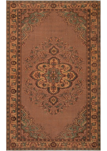 Girit Bej Çizgili Yün Modern Desenli Yün Hav Toz Vermez Leke Tutmayan Salon Yolluk Mutfak El Dokuma Halı