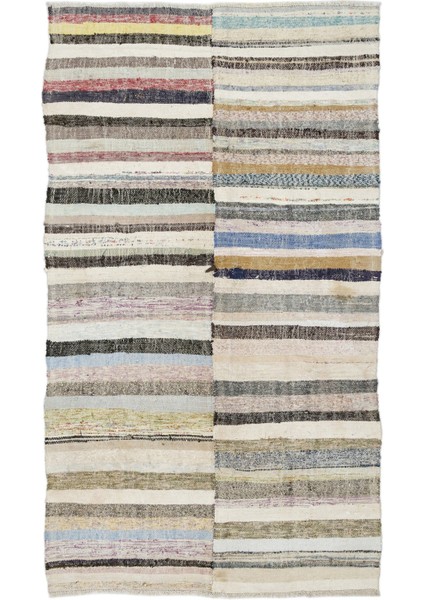 Atina Gri Eskitme Yün Modern Desenli Yün Hav Toz Vermez Leke Tutmayan Salon Yolluk Mutfak El Dokuma Halı