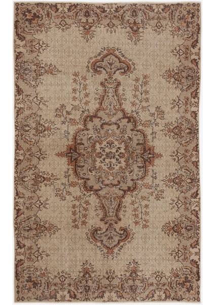 Atina Turkuaz Eskitme Yün Modern Desenli Yün Hav Toz Vermez Leke Tutmayan Salon Yolluk Mutfak El Dokuma Halı