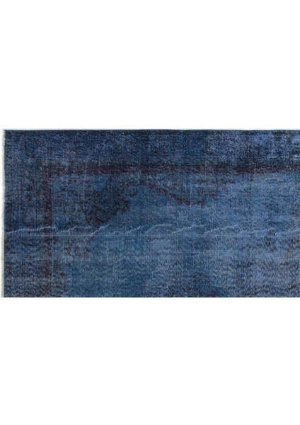 Mavi Eskitme Yün Modern Desenli Yün Hav Toz Vermez Leke Tutmayan Salon Yolluk Mutfak El Dokuma Halı fırsatları